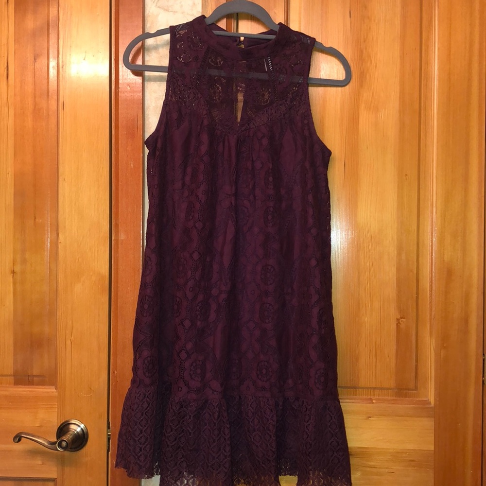 Maroon dress